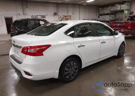 2017 Nissan Sentra S из США, поврежденный, VIN 3N1AB7AP4HY309476